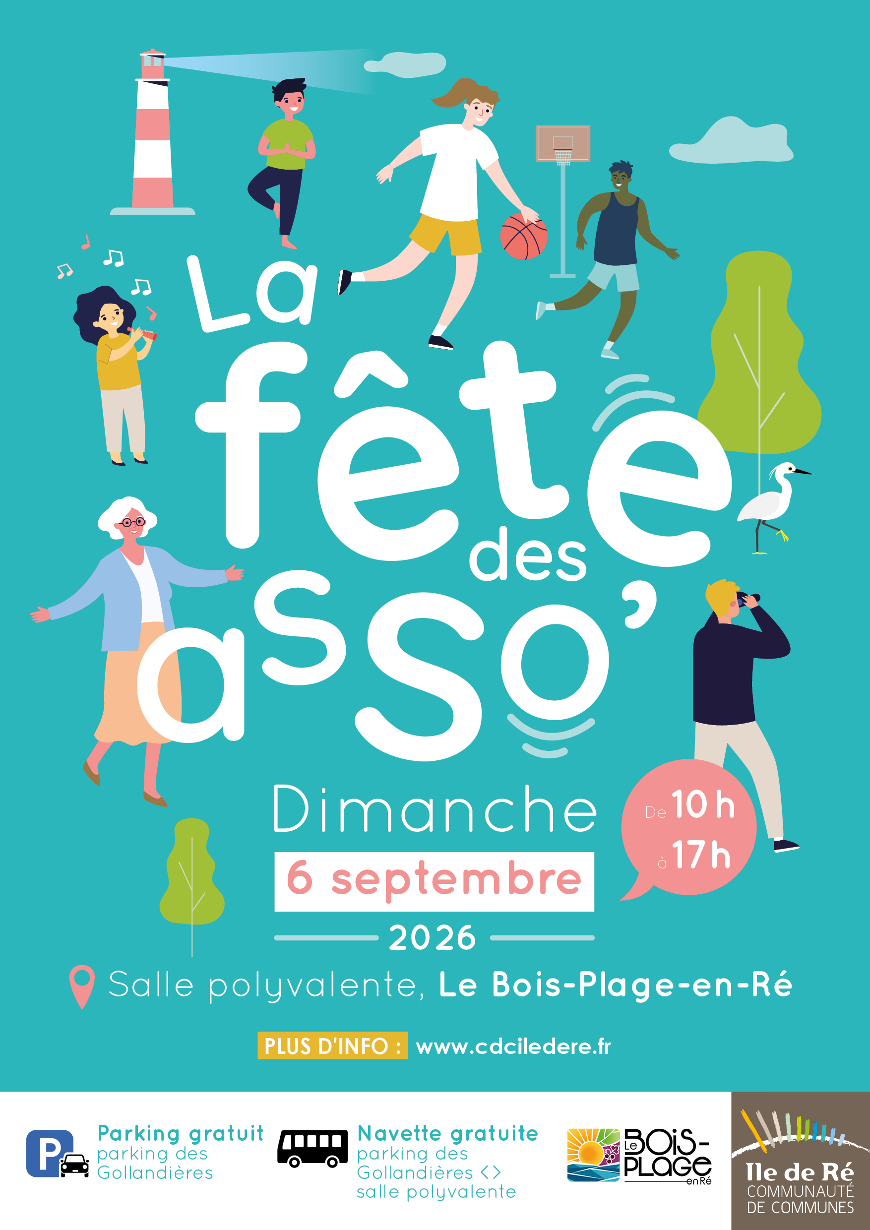Fête des asso&rsquo; Le bois plage